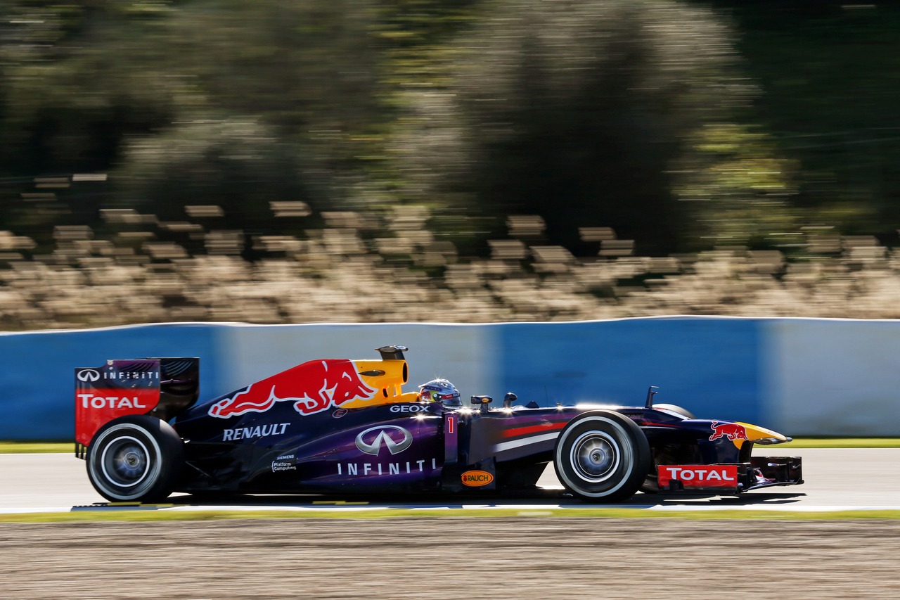 Sebastian Vettel (GER) Red Bull Racing RB9.
07.02.2013. 