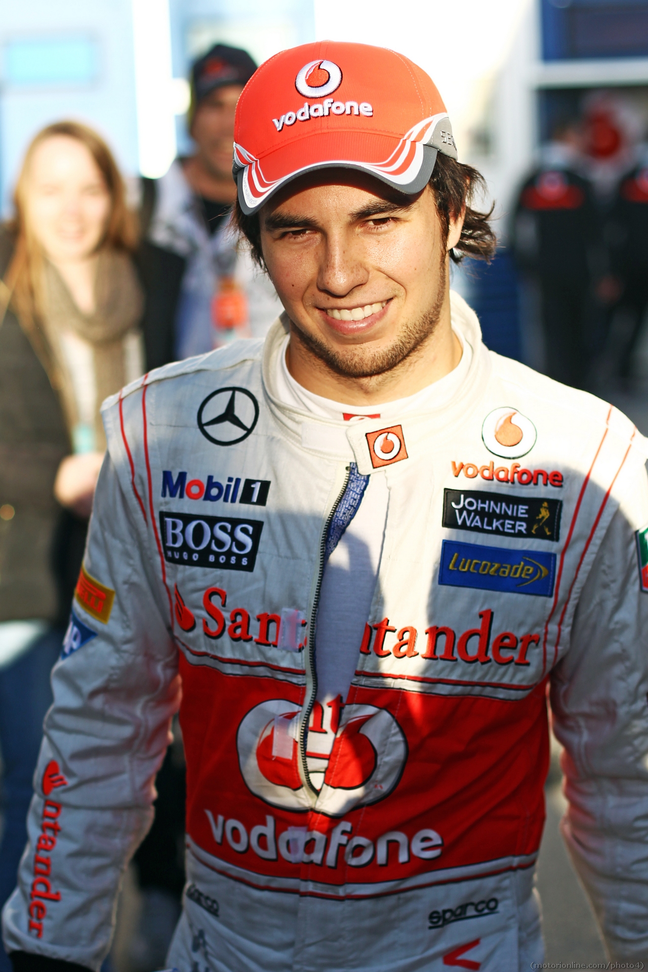 Sergio Perez (MEX) McLaren.
08.02.2013. 
