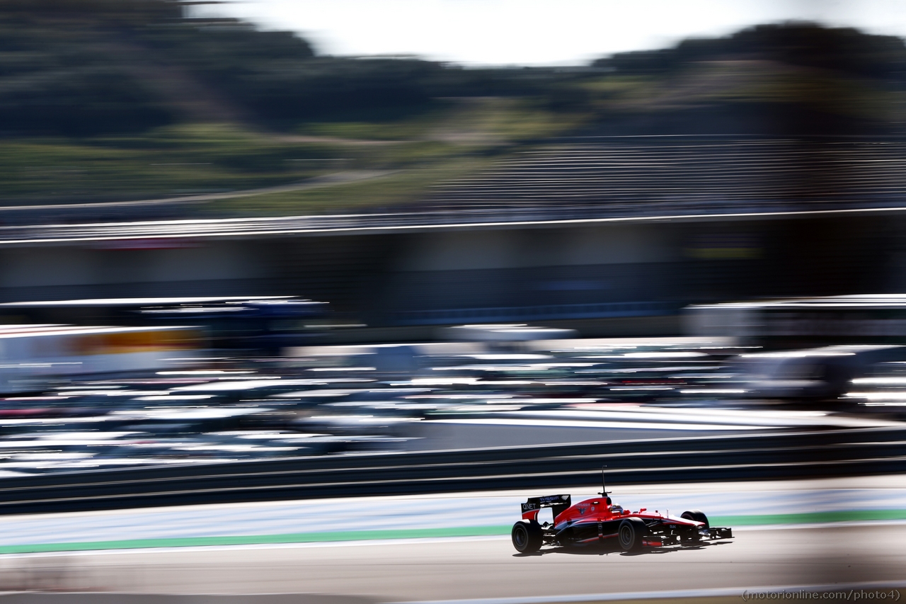 Luiz Razia (BRA) Marussia F1 Team MR02.
08.02.2013. 