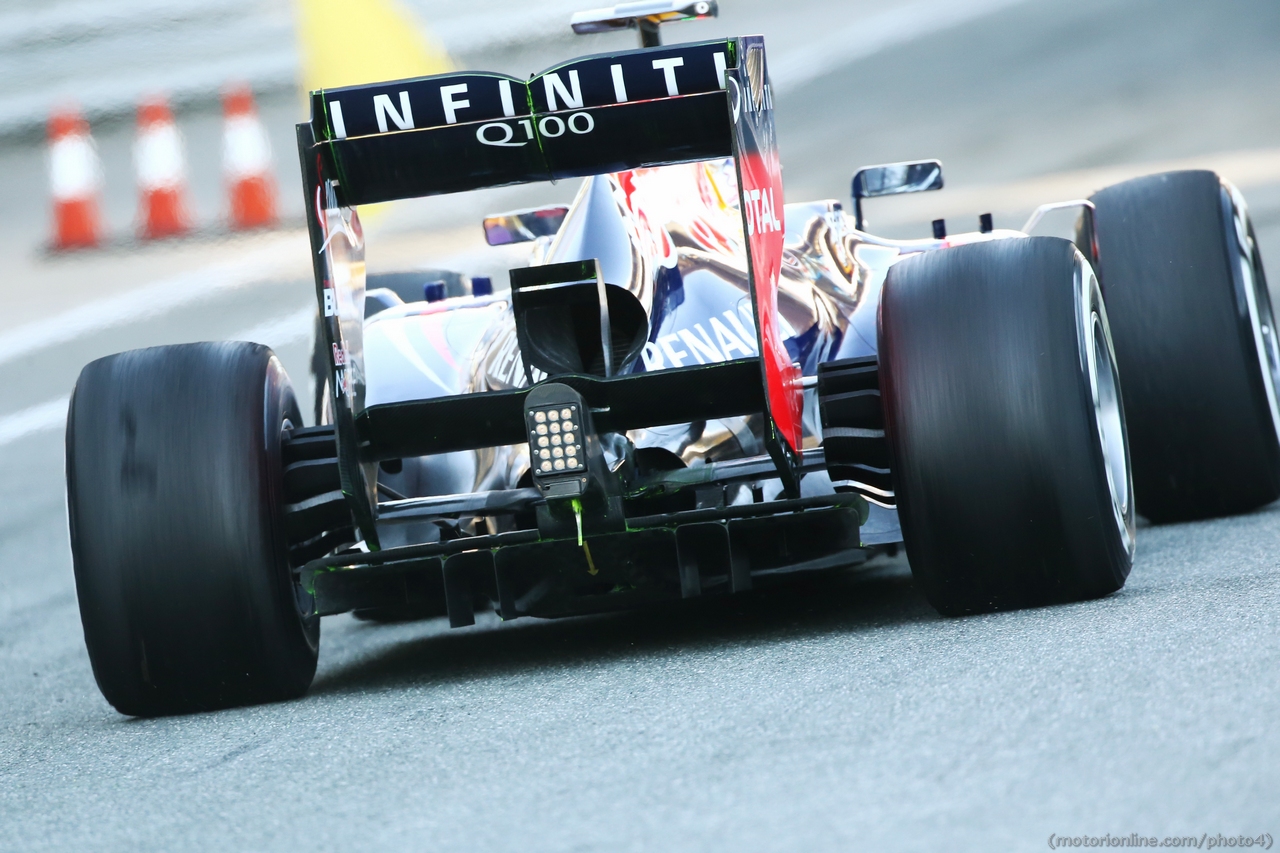 Red Bull Racing RB9 rear diffuser.
08.02.2013. 