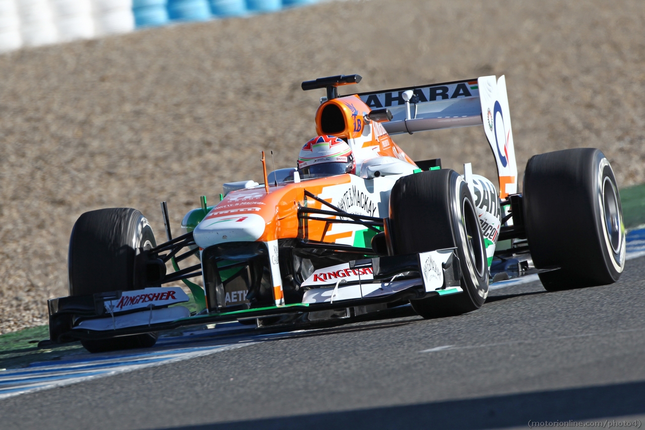 Paul di Resta (GBR) Sahara Force India VJM06.
08.02.2013. 