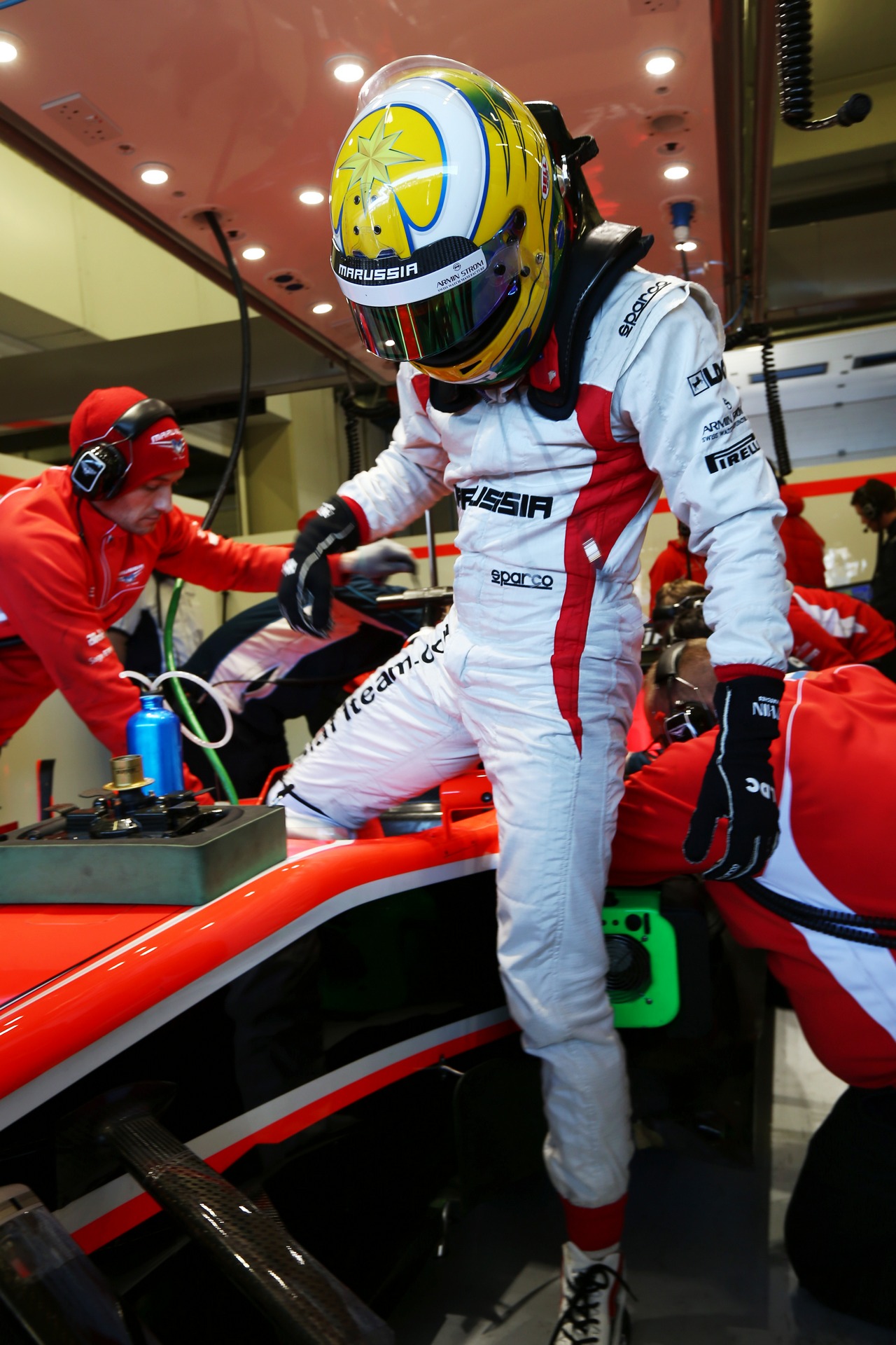 Luiz Razia (BRA) Marussia F1 Team MR02.
08.02.2013. 