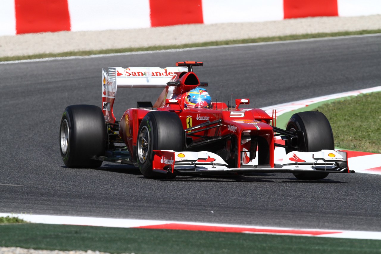 11.05.2012- Free Practice 1, Fernando Alonso (ESP) Scuderia Ferrari F2012