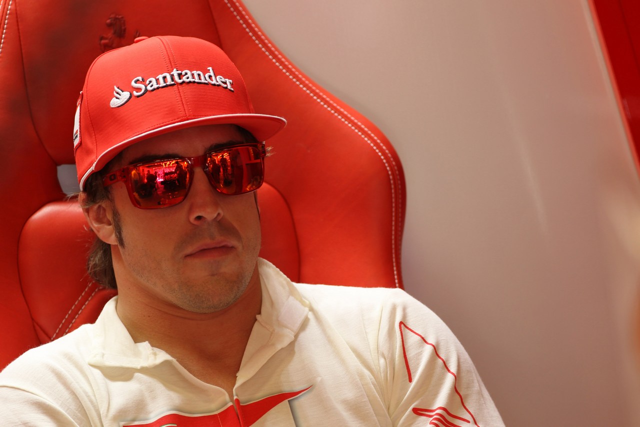12.05.2012- Free Practice 3, Fernando Alonso (ESP) Scuderia Ferrari F2012 