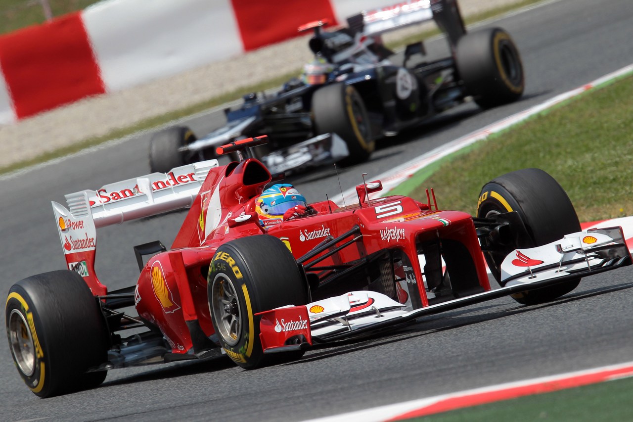 13.05.2012- Race, Fernando Alonso (ESP) Scuderia Ferrari F2012 
