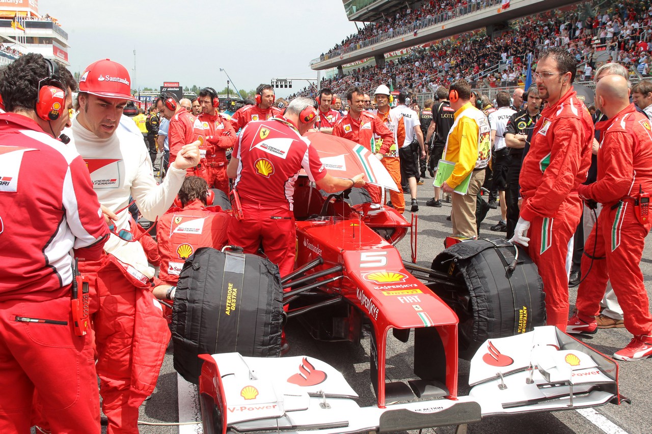 13.05.2012- Race, Fernando Alonso (ESP) Scuderia Ferrari F2012