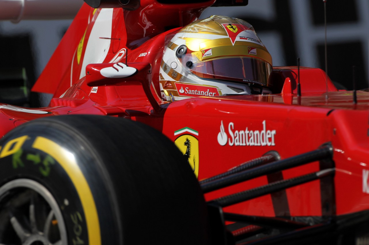 24.05.2012- Free Practice 1, Fernando Alonso (ESP) Scuderia Ferrari F2012 