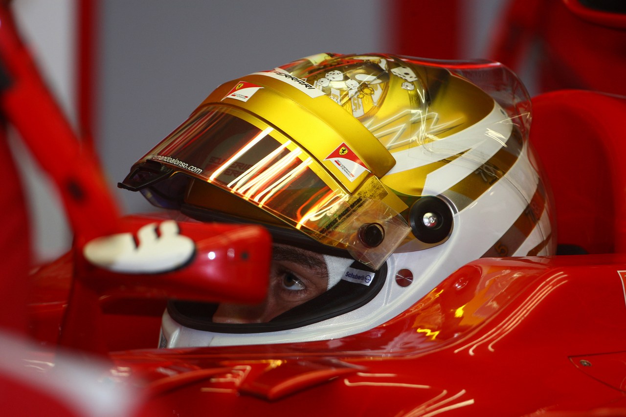 24.05.2012- Free Practice 2, Fernando Alonso (ESP) Scuderia Ferrari F2012 