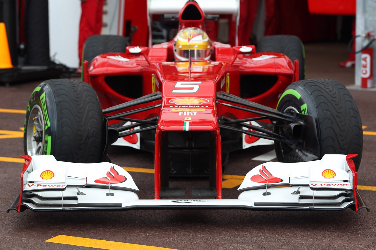 24.05.2012- Free Practice 2,  Fernando Alonso (ESP) Scuderia Ferrari F2012 
