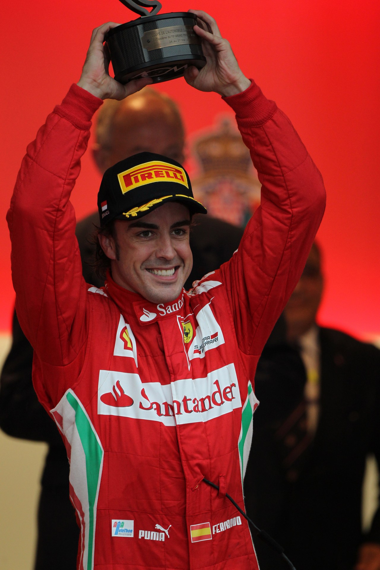 27.05.2012- Race, 3rd position Fernando Alonso (ESP) Scuderia Ferrari F2012 