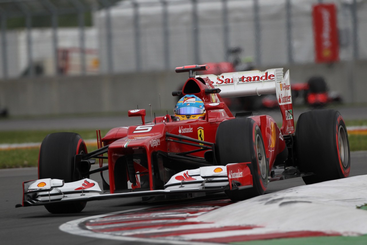 08.06.2012- Free Practice 2, Fernando Alonso (ESP) Scuderia Ferrari F2012