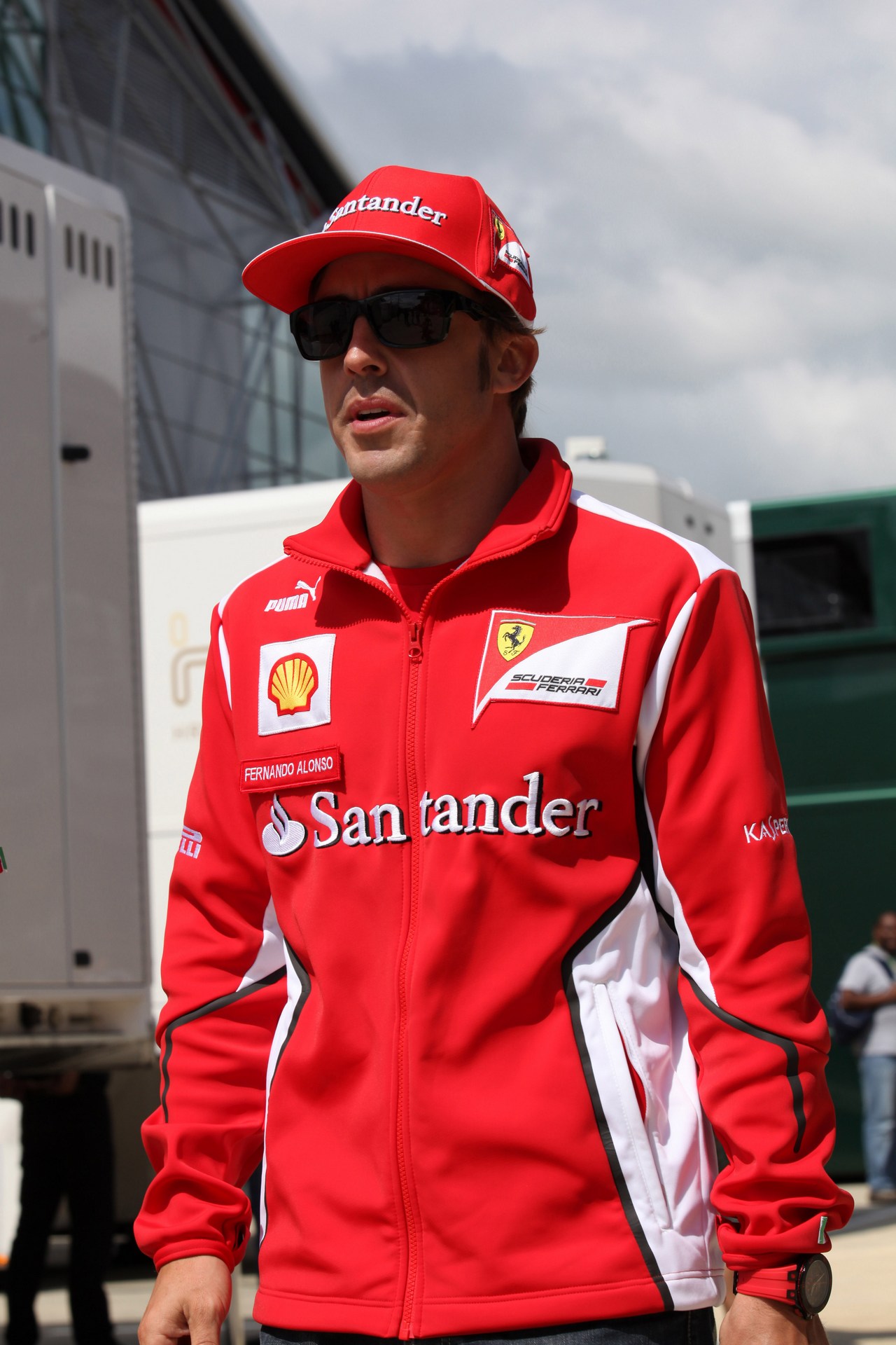 05.07.2012- Fernando Alonso (ESP) Scuderia Ferrari F2012 