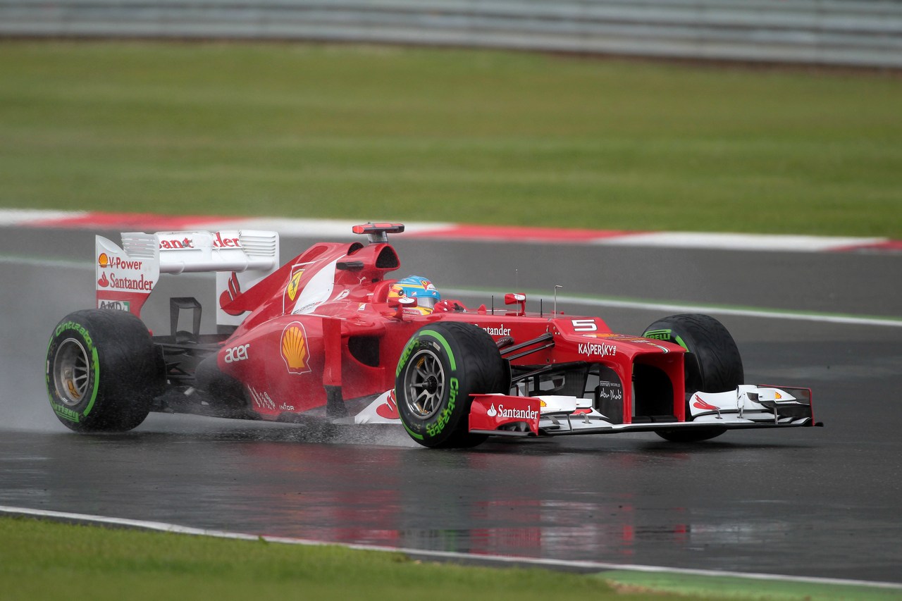 07.07.2012- Qualifying, Fernando Alonso (ESP) Scuderia Ferrari F2012