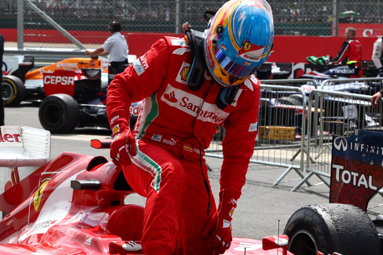 08.07.2012- Race, Fernando Alonso (ESP) Scuderia Ferrari F2012 