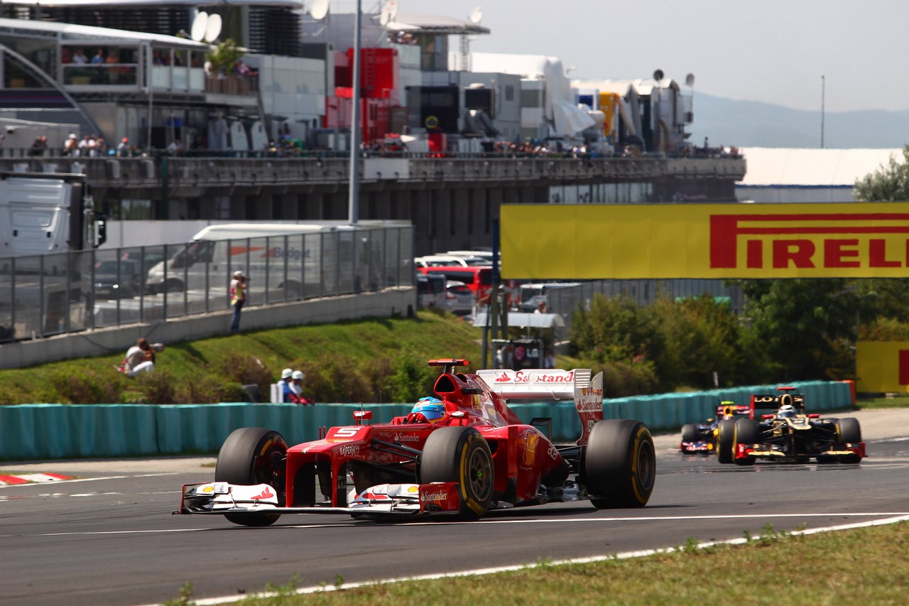 29.07.2012- Race, Fernando Alonso (ESP) Scuderia Ferrari F2012 