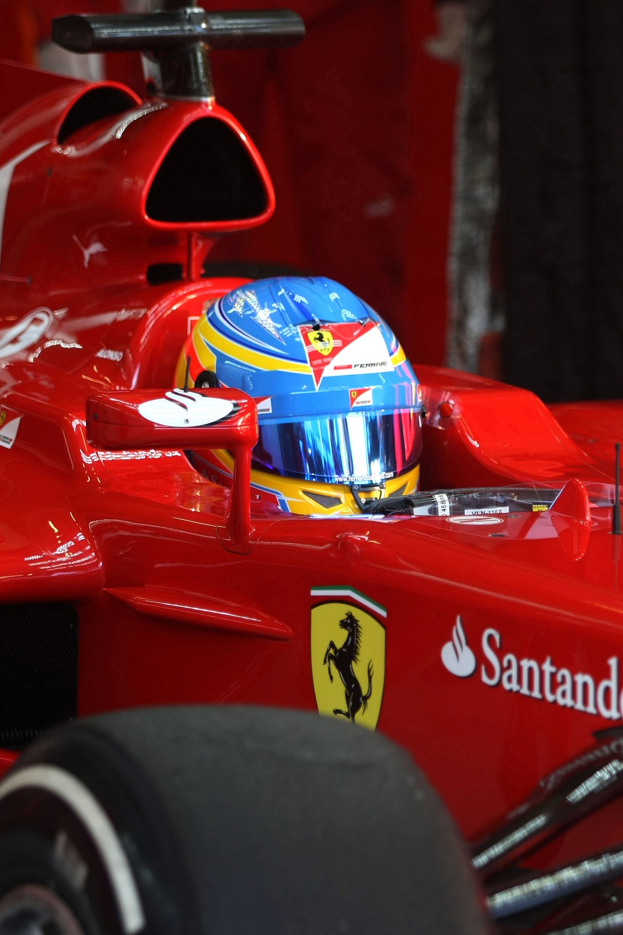 09.02.2012 Jerez, Spain,
Fernando Alonso (ESP), Scuderia Ferrari   - Formula 1 Testing, day 1 - Formula 1 World Championship 