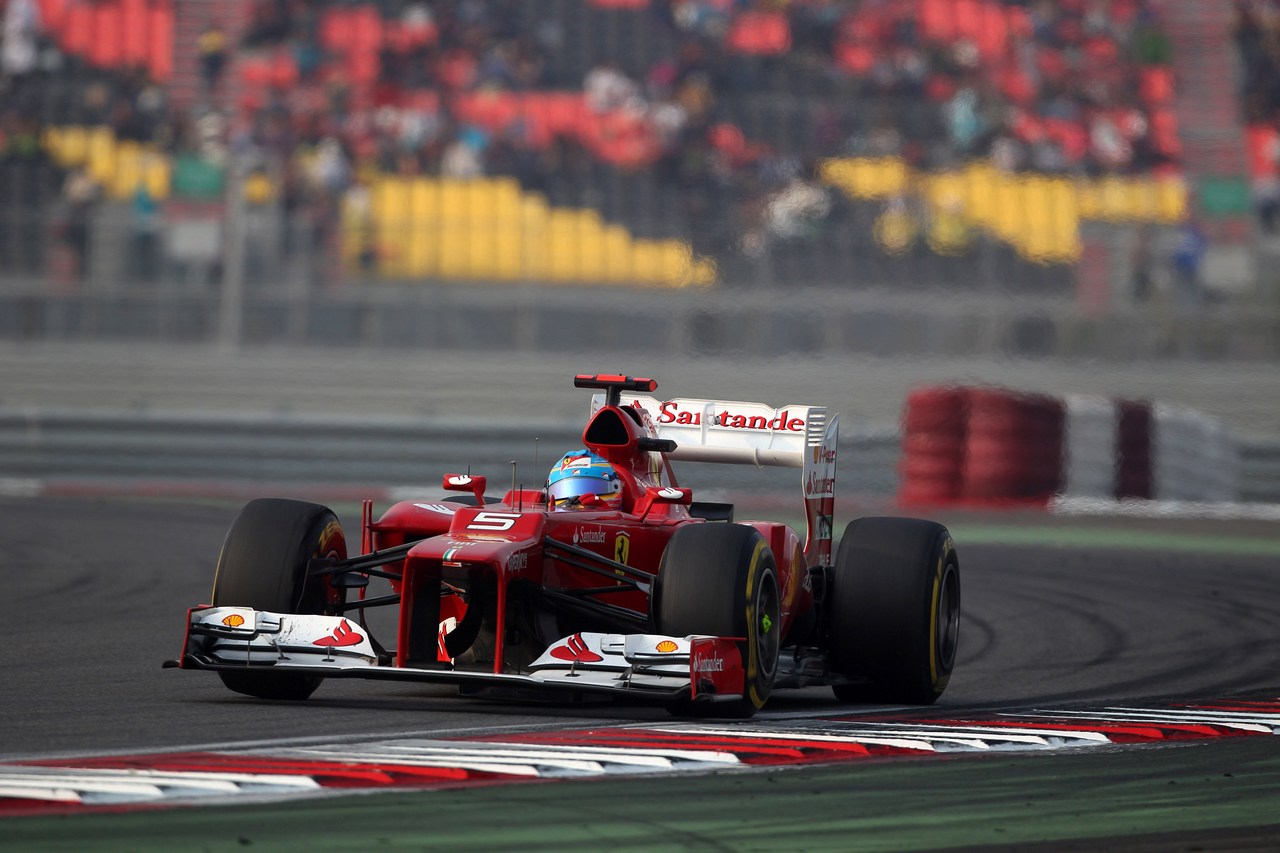 14.10.2012- Race, Fernando Alonso (ESP) Scuderia Ferrari F2012 