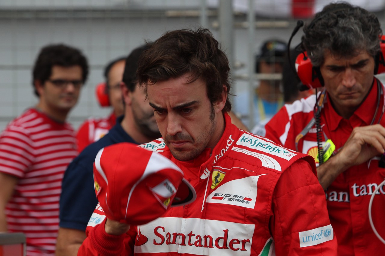 28.10.2012- Race, Fernando Alonso (ESP) Scuderia Ferrari F2012 