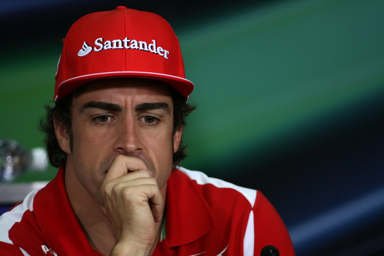 22.03.2012- Press conference, Fernando Alonso (ESP) Scuderia Ferrari F2012 