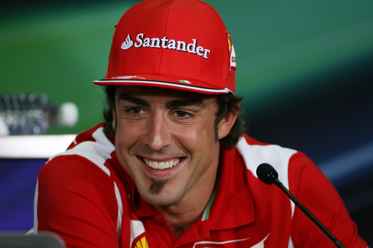 22.03.2012- Press conference, Fernando Alonso (ESP) Scuderia Ferrari F2012 