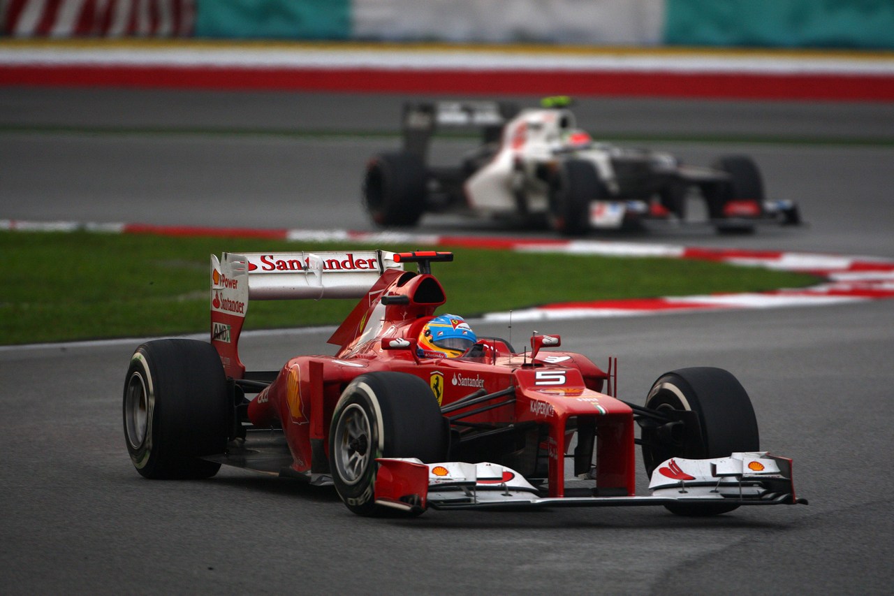 25.03.2012- Race, Fernando Alonso (ESP) Scuderia Ferrari F2012 