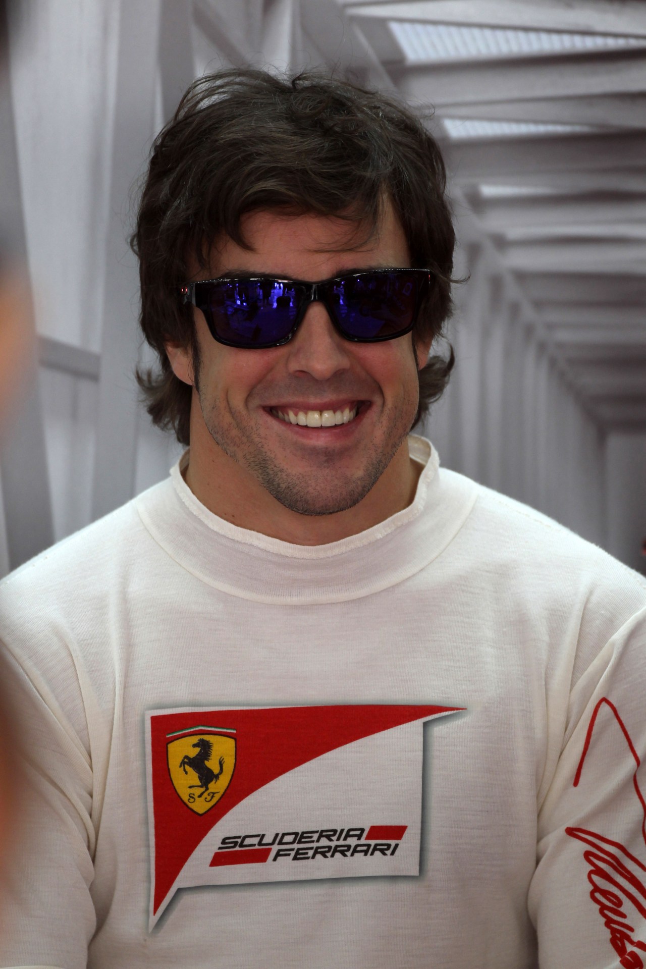 21.04.2012- Free Practice 3, Fernando Alonso (ESP) Scuderia Ferrari F2012
