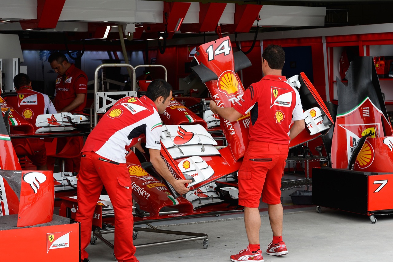 Ferrari al Gran Premio del Brasile 2014