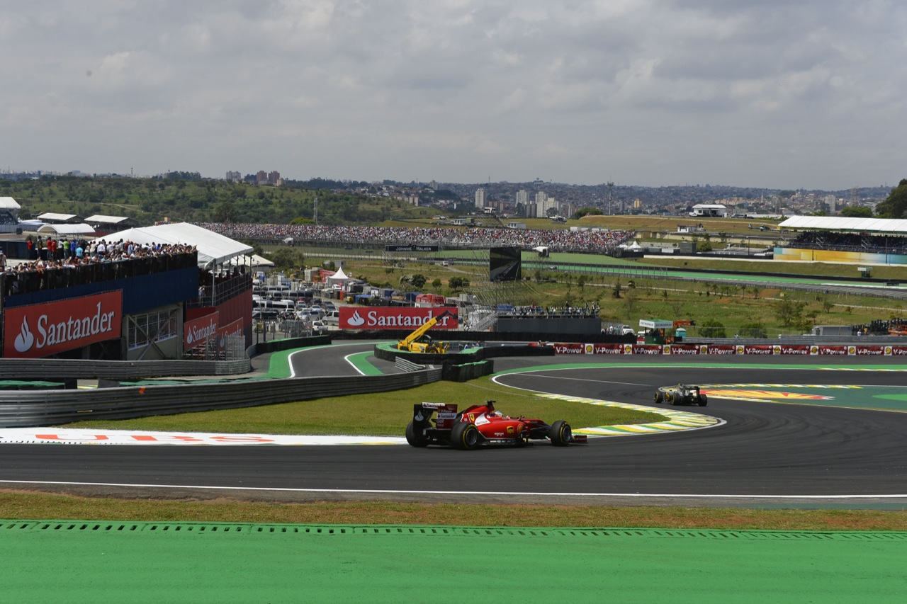 Ferrari al Gran Premio del Brasile 2014