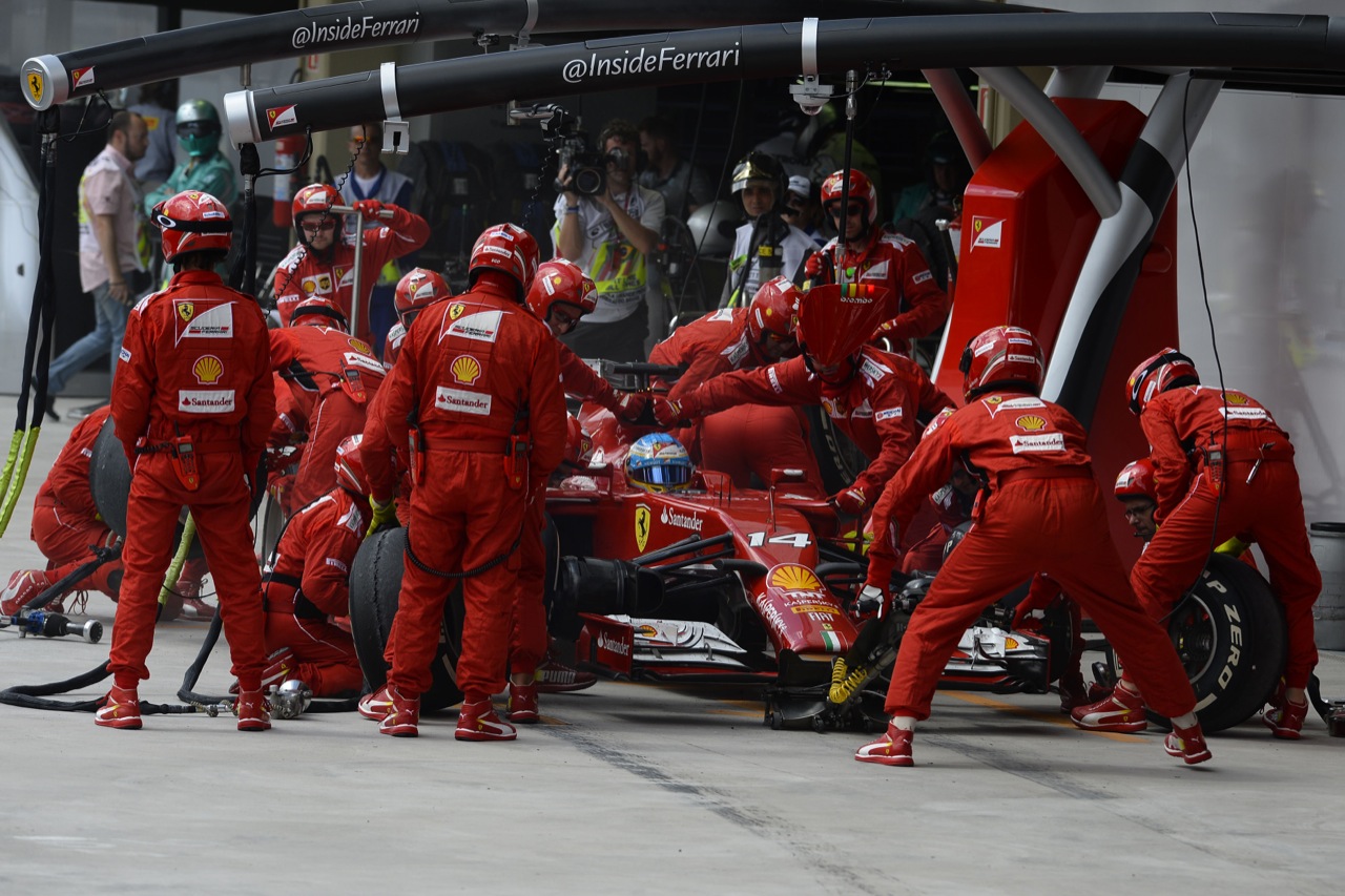 Ferrari al Gran Premio del Brasile 2014