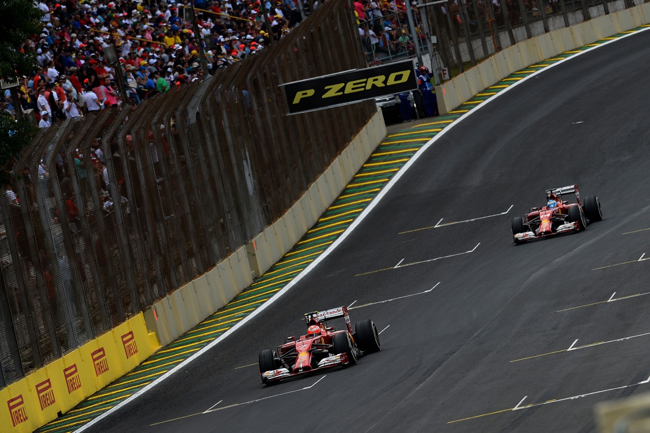 Ferrari al Gran Premio del Brasile 2014