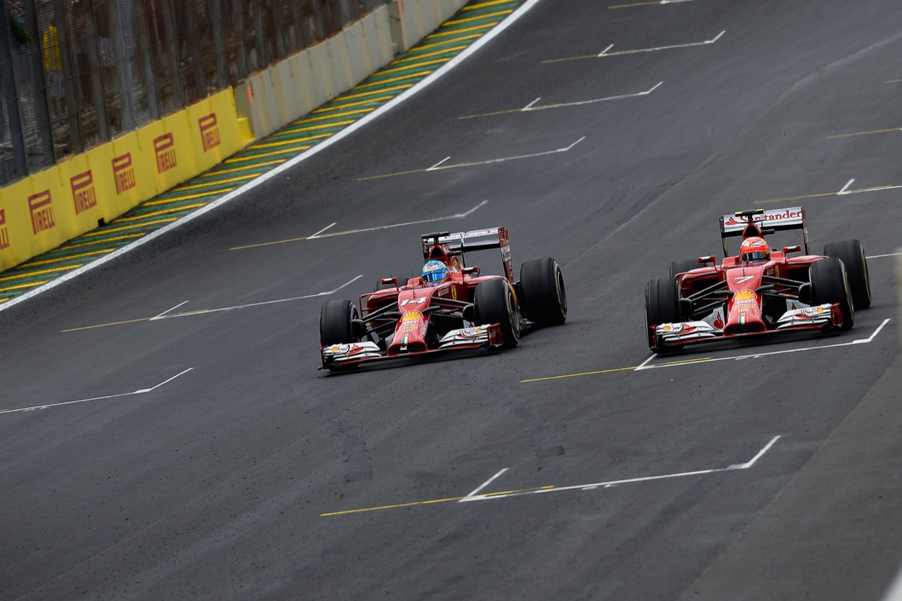 Ferrari al Gran Premio del Brasile 2014