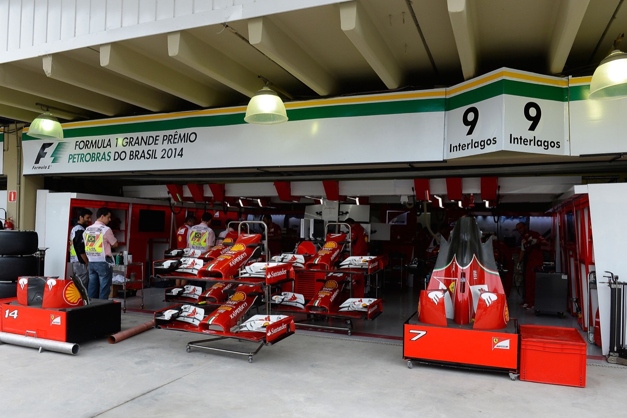 Ferrari al Gran Premio del Brasile 2014