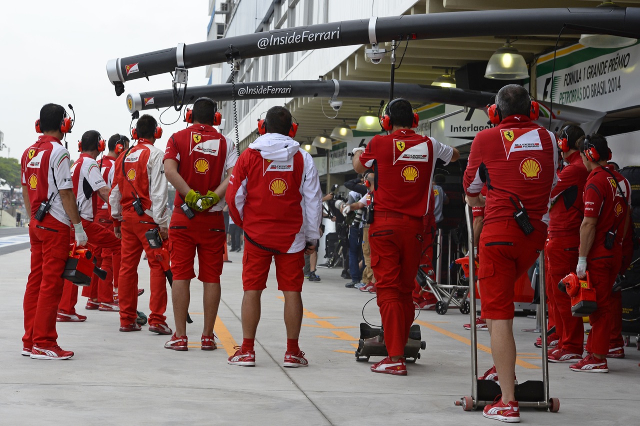 Ferrari al Gran Premio del Brasile 2014