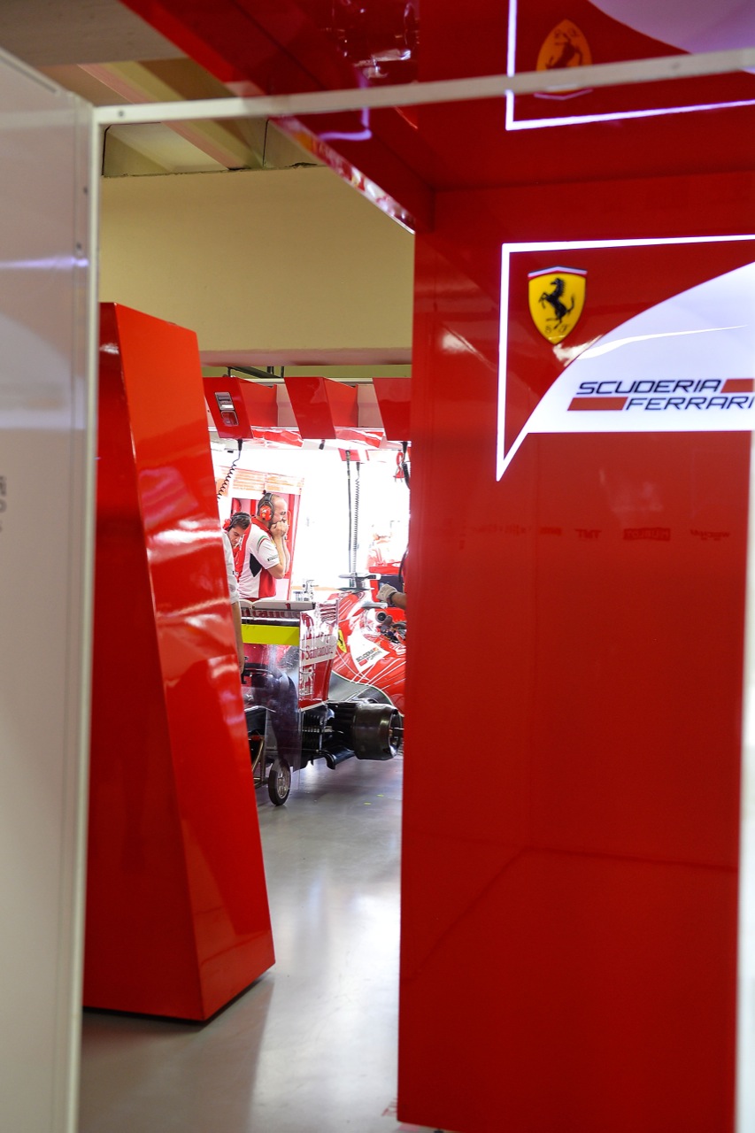 Ferrari al Gran Premio del Brasile 2014