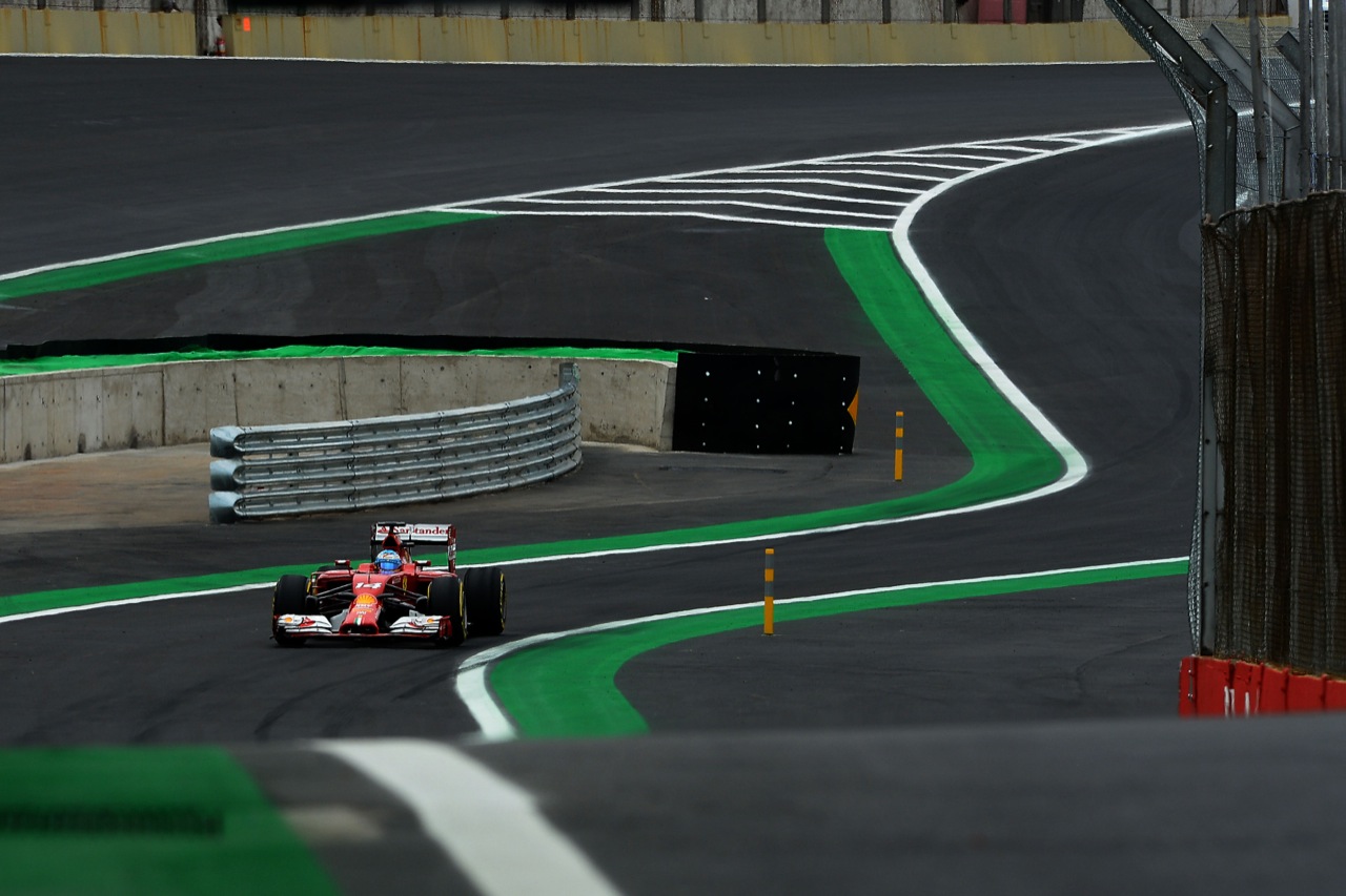 Ferrari al Gran Premio del Brasile 2014