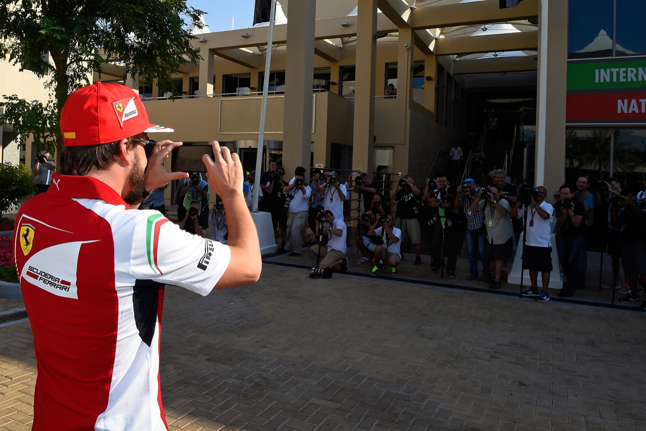 Ferrari al Gran Premio di Abu Dhabi 2014