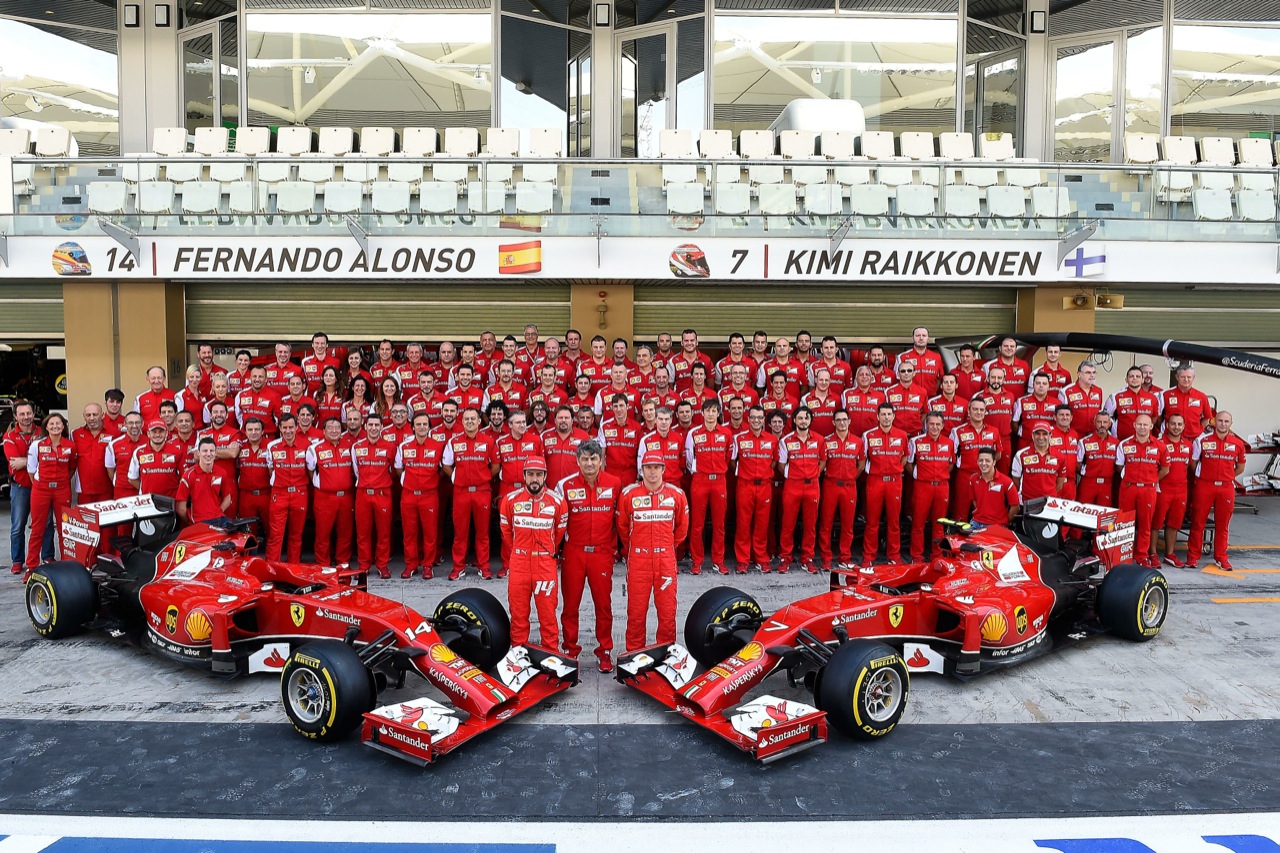 Ferrari al Gran Premio di Abu Dhabi 2014
