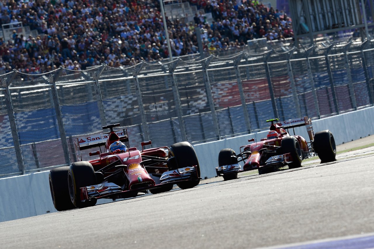 Ferrari al Gran Premio di Russia 2014