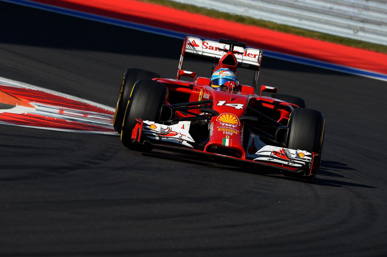 Ferrari al Gran Premio di Russia 2014