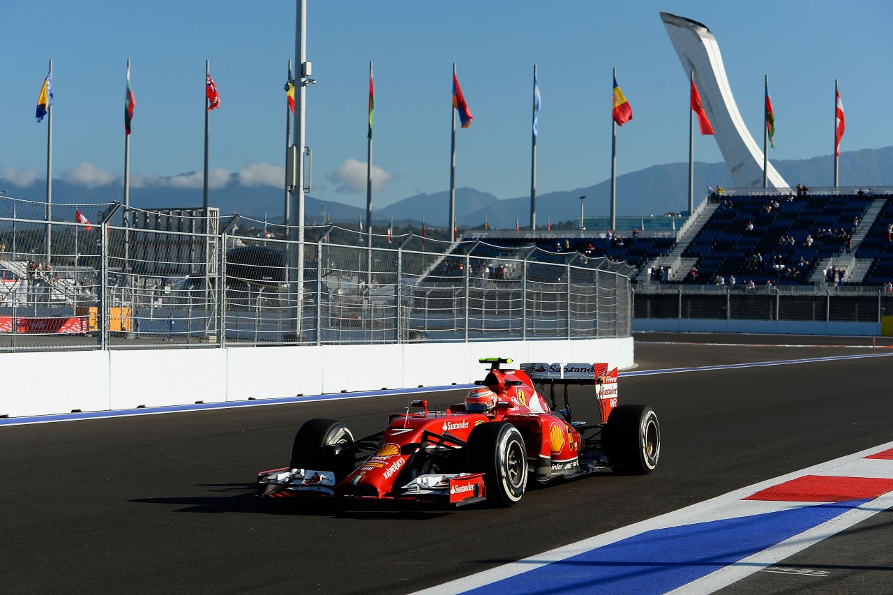 Ferrari al Gran Premio di Russia 2014