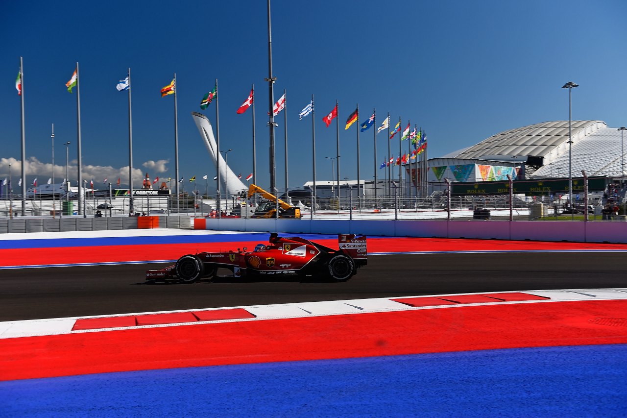 Ferrari al Gran Premio di Russia 2014