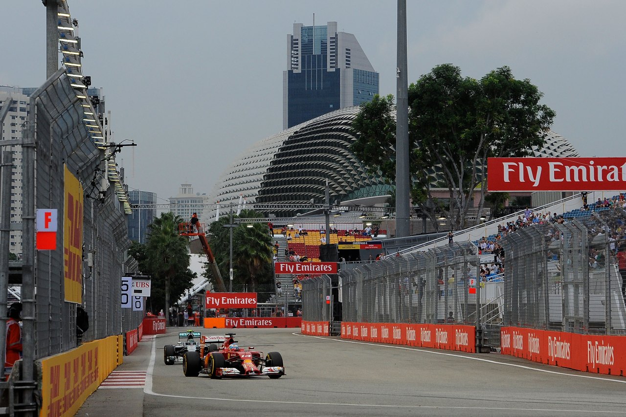 Ferrari al Gran Premio di Singapore 2014