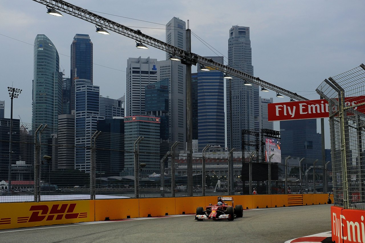 Ferrari al Gran Premio di Singapore 2014