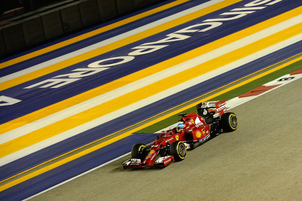 Ferrari al Gran Premio di Singapore 2014