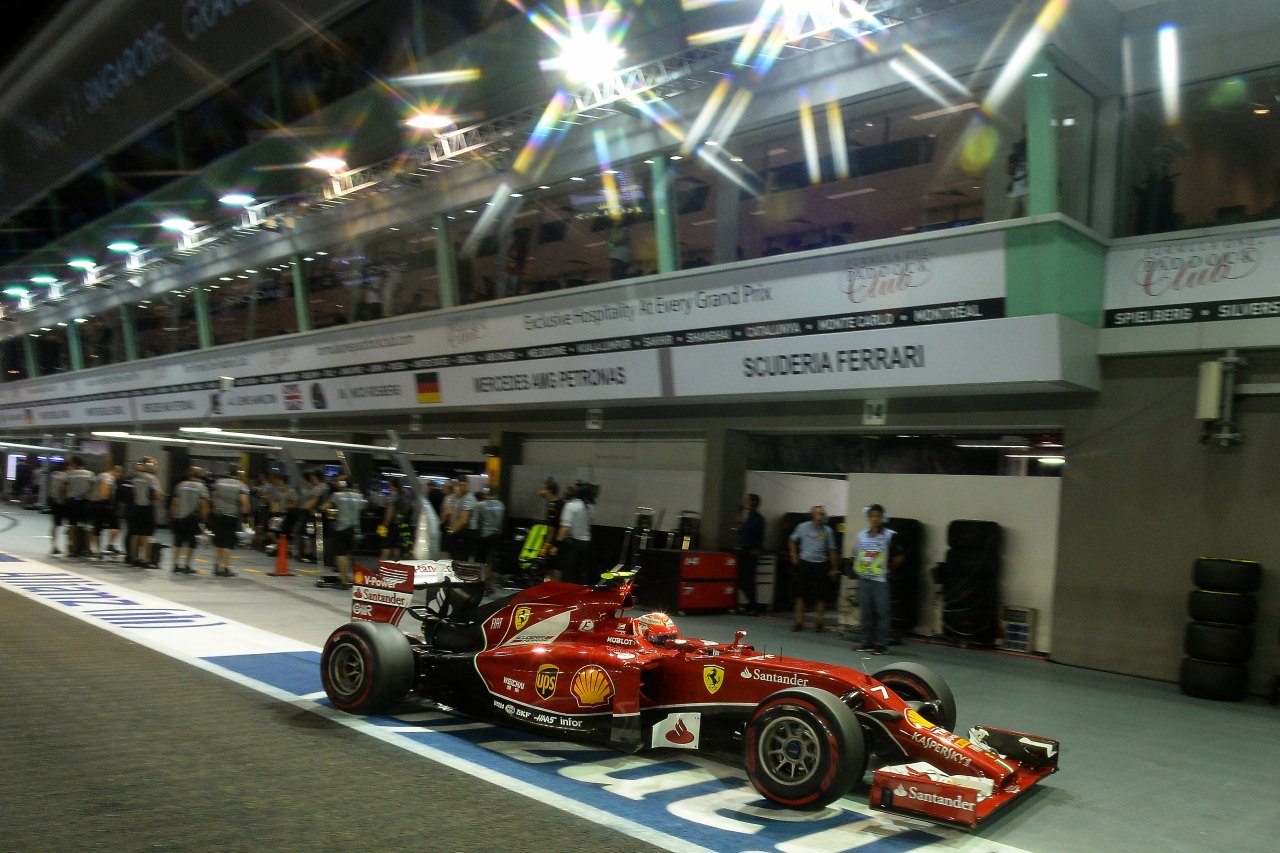 Ferrari al Gran Premio di Singapore 2014
