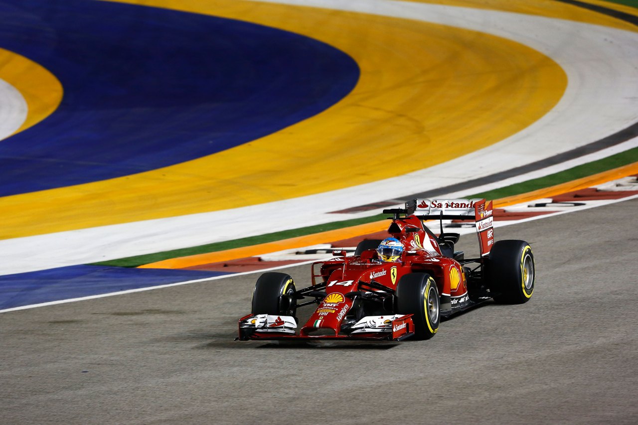 Ferrari al Gran Premio di Singapore 2014