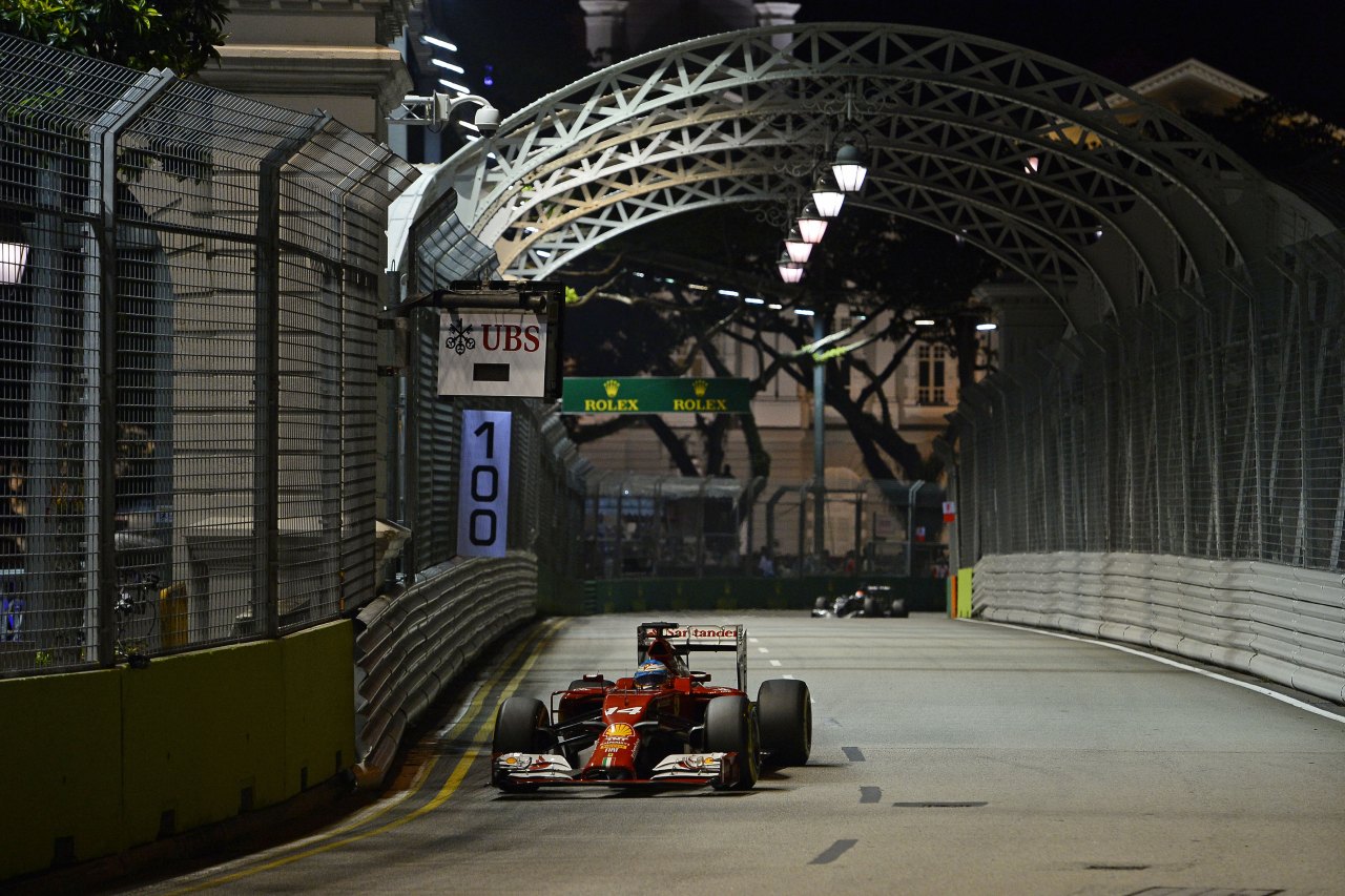 Ferrari al Gran Premio di Singapore 2014