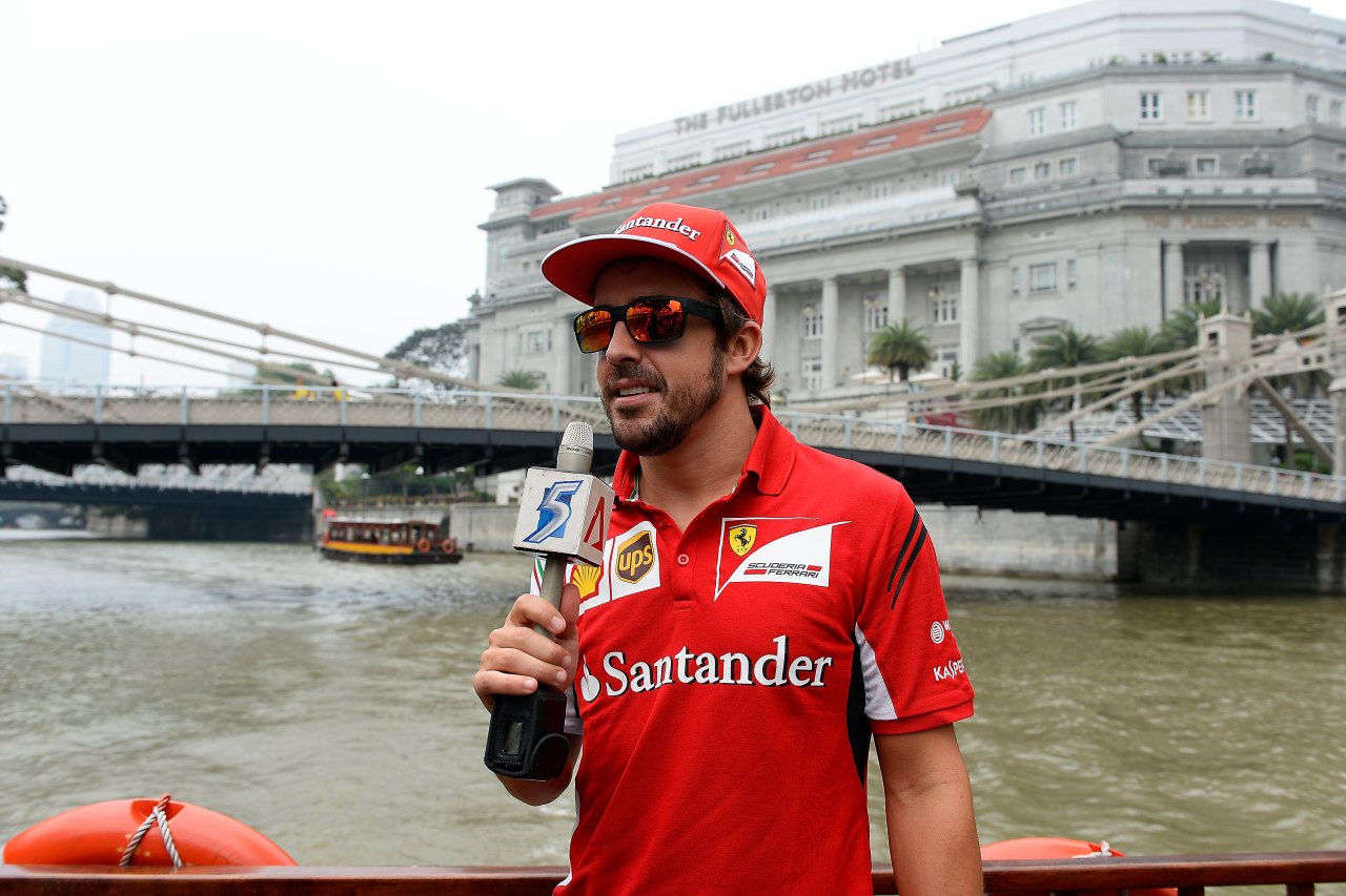 Ferrari al Gran Premio di Singapore 2014