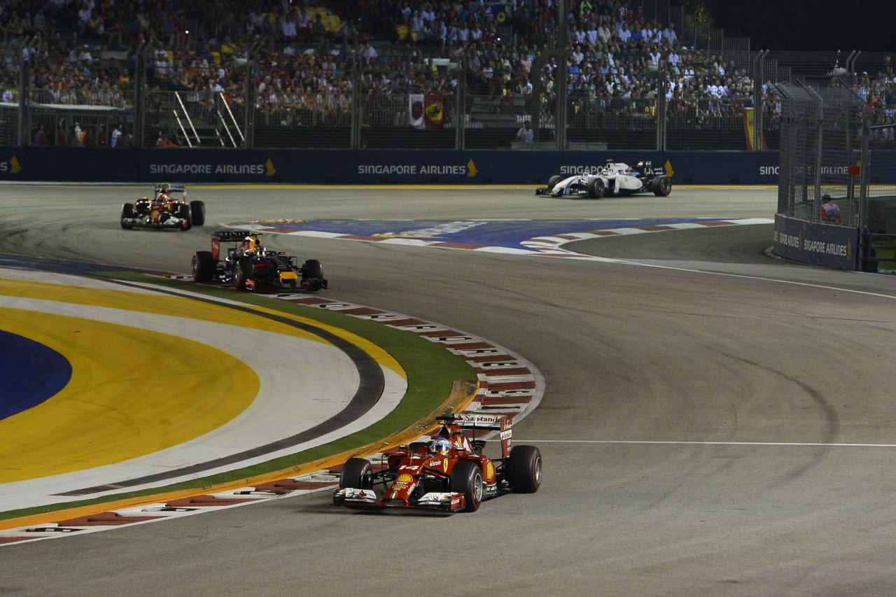 Ferrari al Gran Premio di Singapore 2014