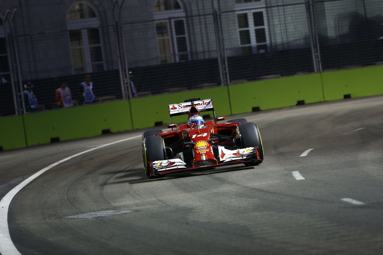 Ferrari al Gran Premio di Singapore 2014